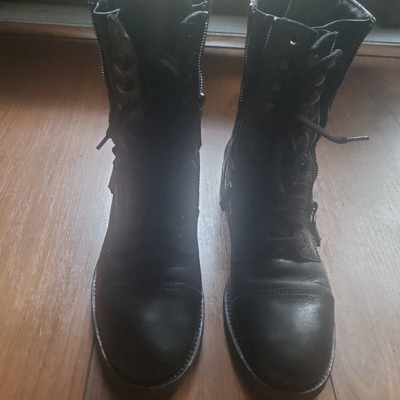 Chanel Quilted Combat Boot - Picture 3 of 14